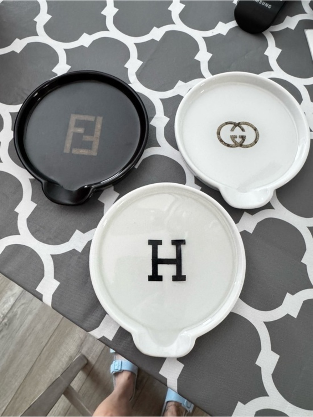 THRESHOLD spoon rest with luxury logos